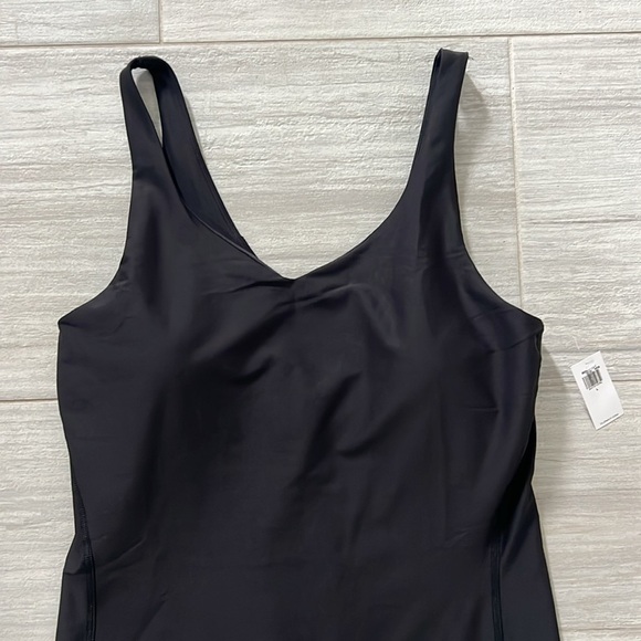 Old Navy Black Powersoft Athletic Dress with Built in Shorts Large Skort bottom - Picture 3 of 15